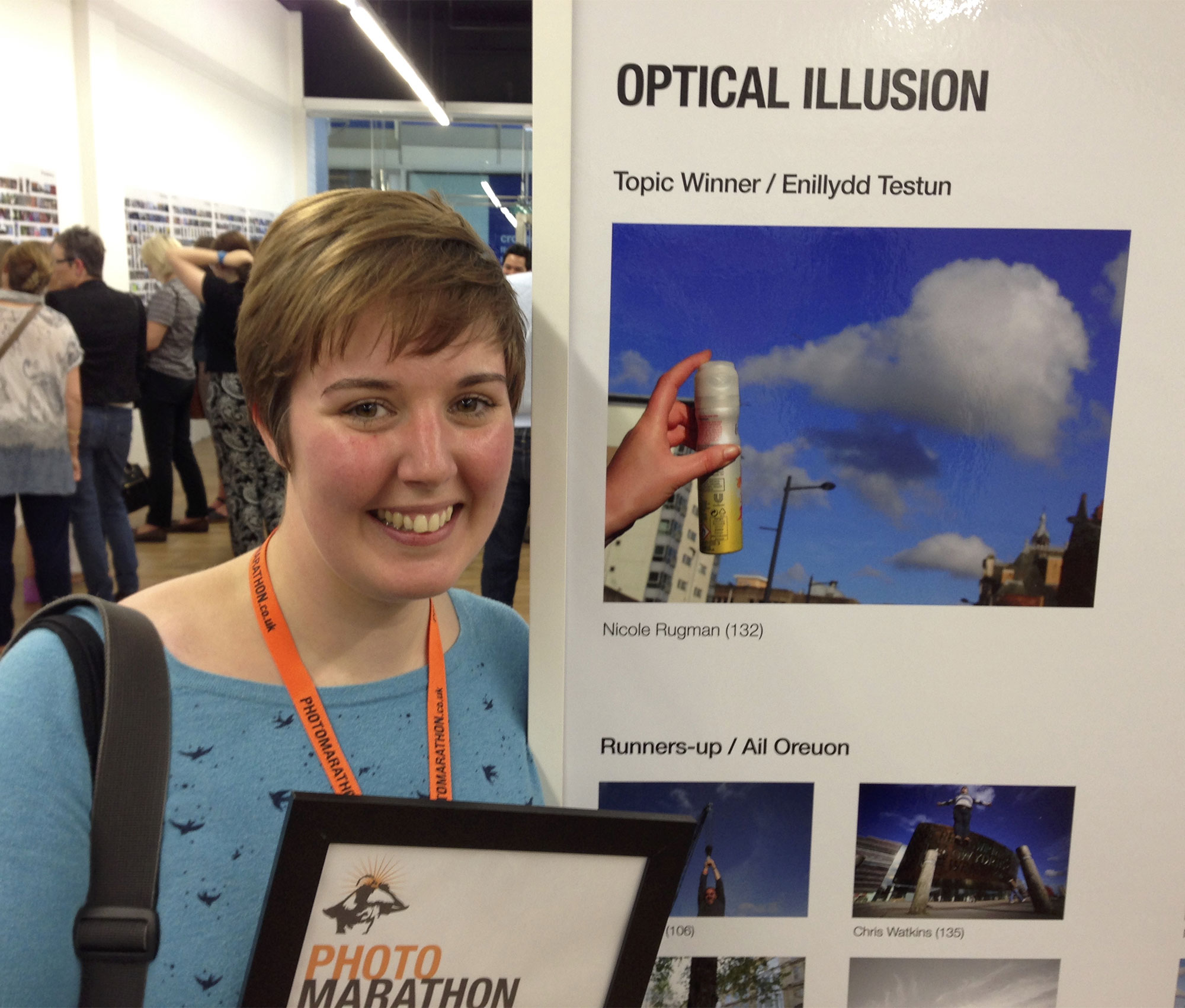 Photomarathon Optical Illusion Photo