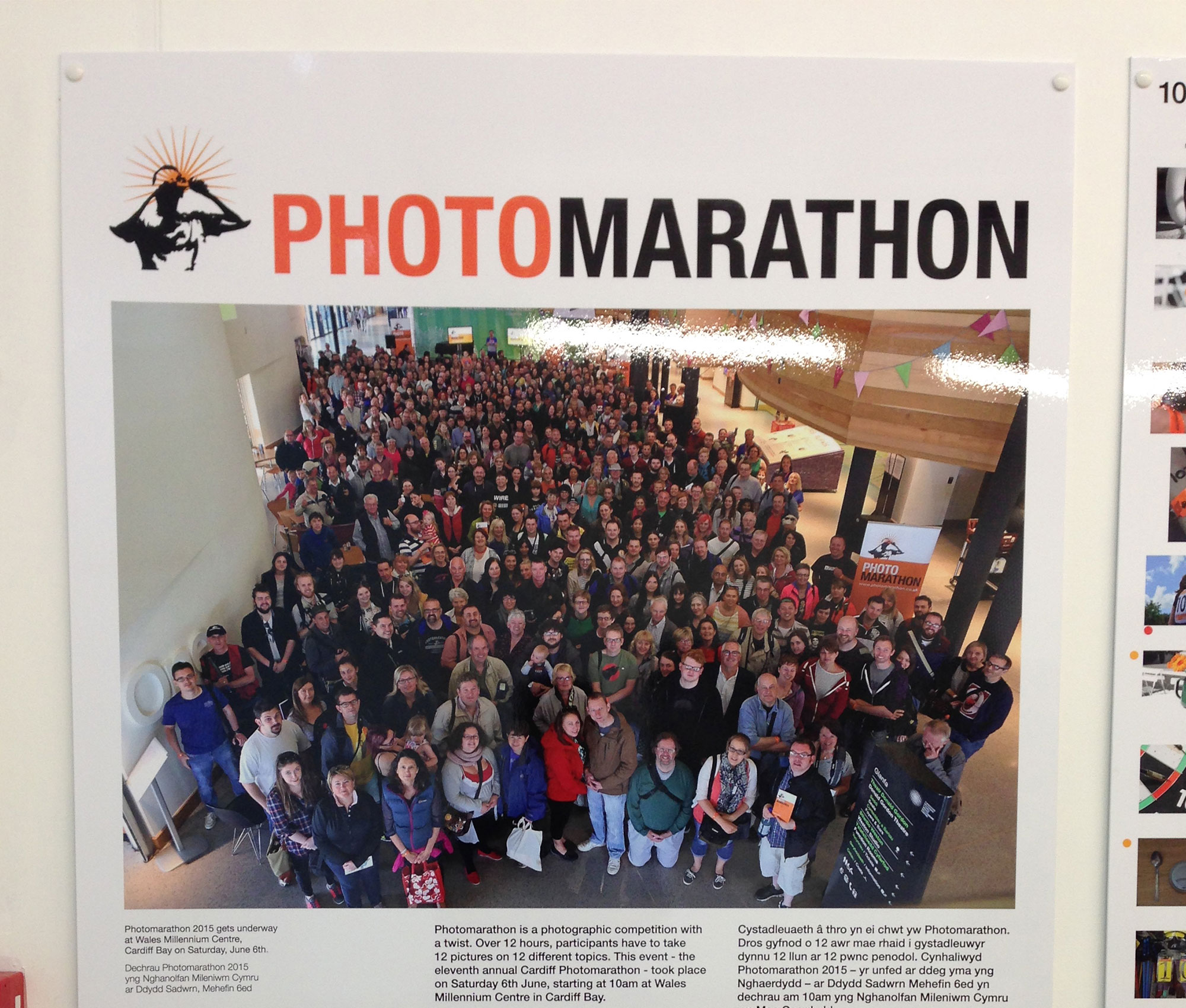 2015 Photomarathon Group Photo at The Millennium Centre