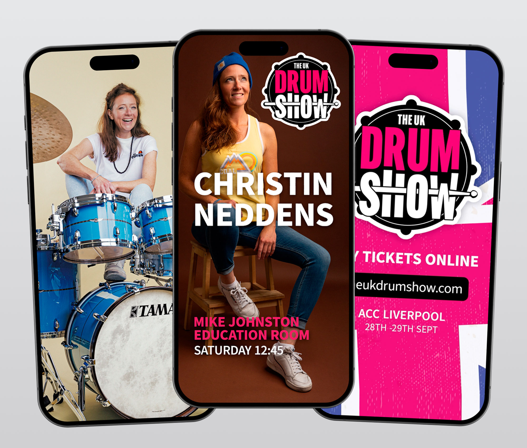 The UK Drum Show Social Media 2024